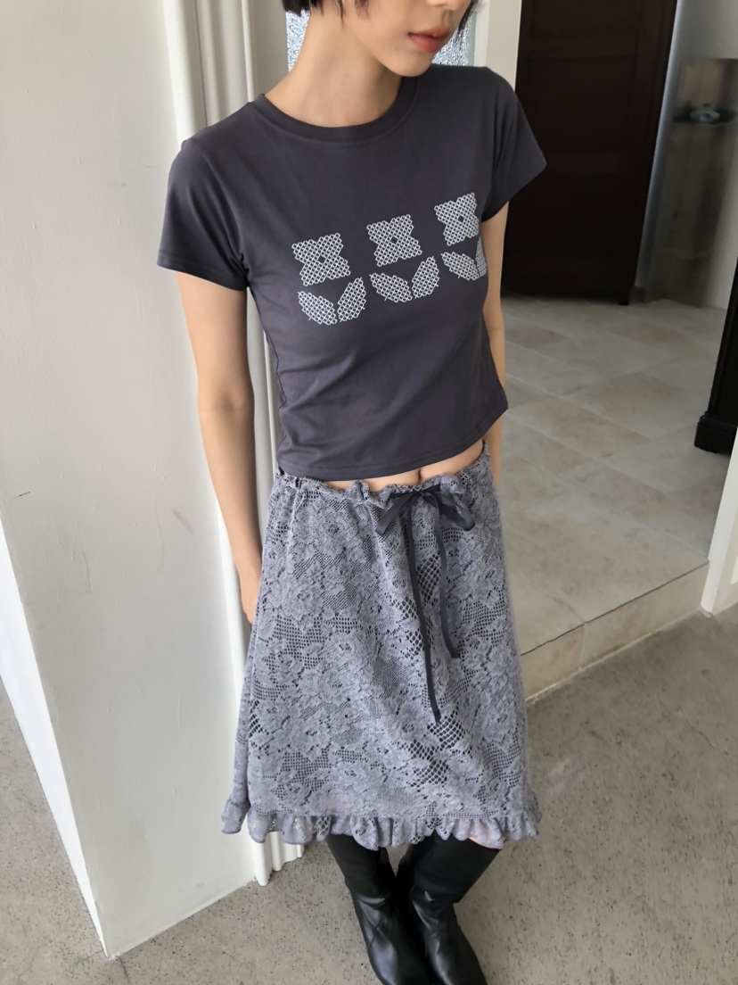 FLASH韓國㊣直郵東大門代購女裝新款熱賣休閑人氣半身裙中短裙FLASH半身裙/中短裙