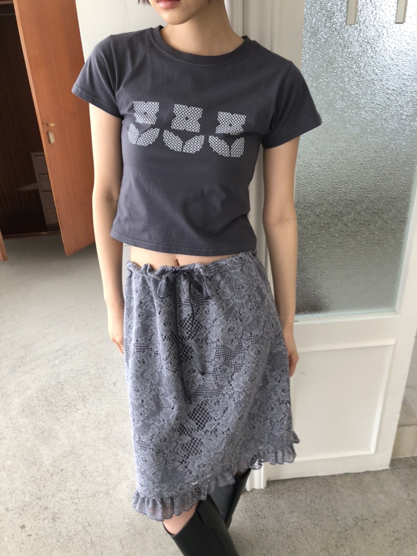 FLASH直郵韓國代購㊣女裝新品熱賣推薦25春夏休閑時尚人氣T恤FLASHT恤