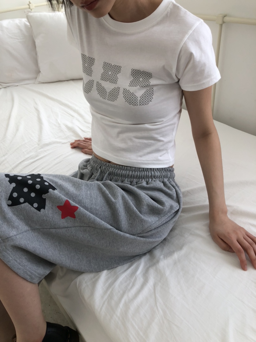 FLASH直郵韓國代購㊣女裝新品熱賣推薦25春夏休閑時尚人氣T恤FLASHT恤
