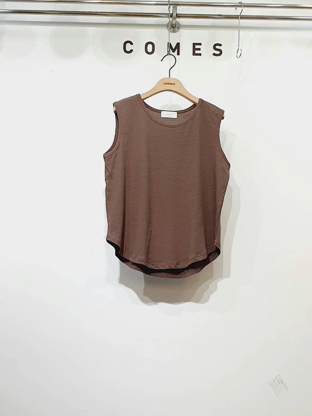 COMES-컴즈-OT直郵韓國代購㊣女裝新款熱賣時尚人氣吊帶背心COMES-ot吊帶/背心圖色3