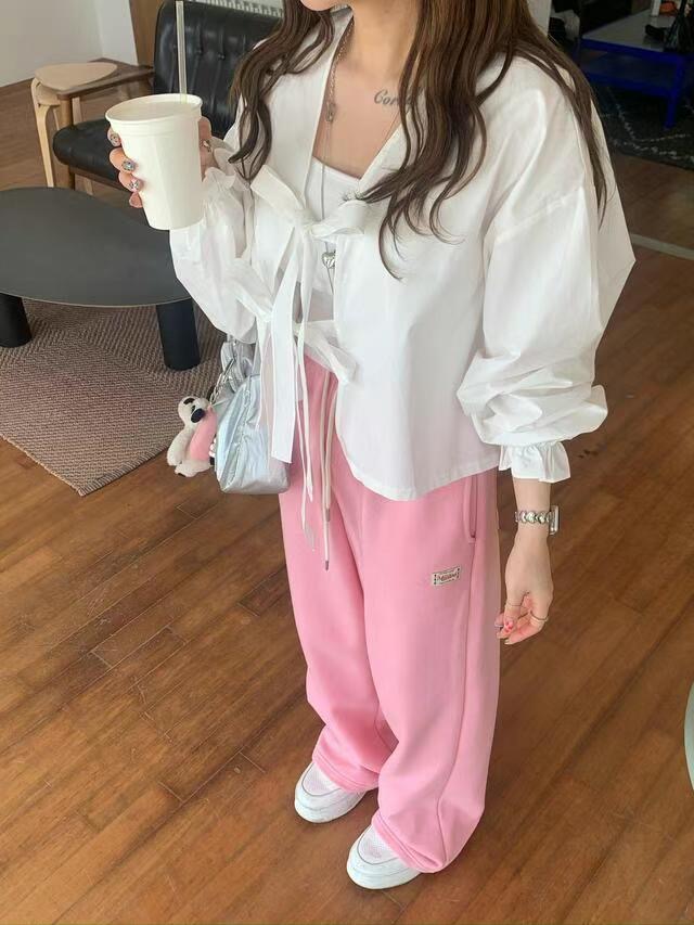 9nine韓國直郵㊣女裝新品25春夏推薦熱賣休閑人氣襯衫蕾絲衫9nine襯衫/蕾絲衫