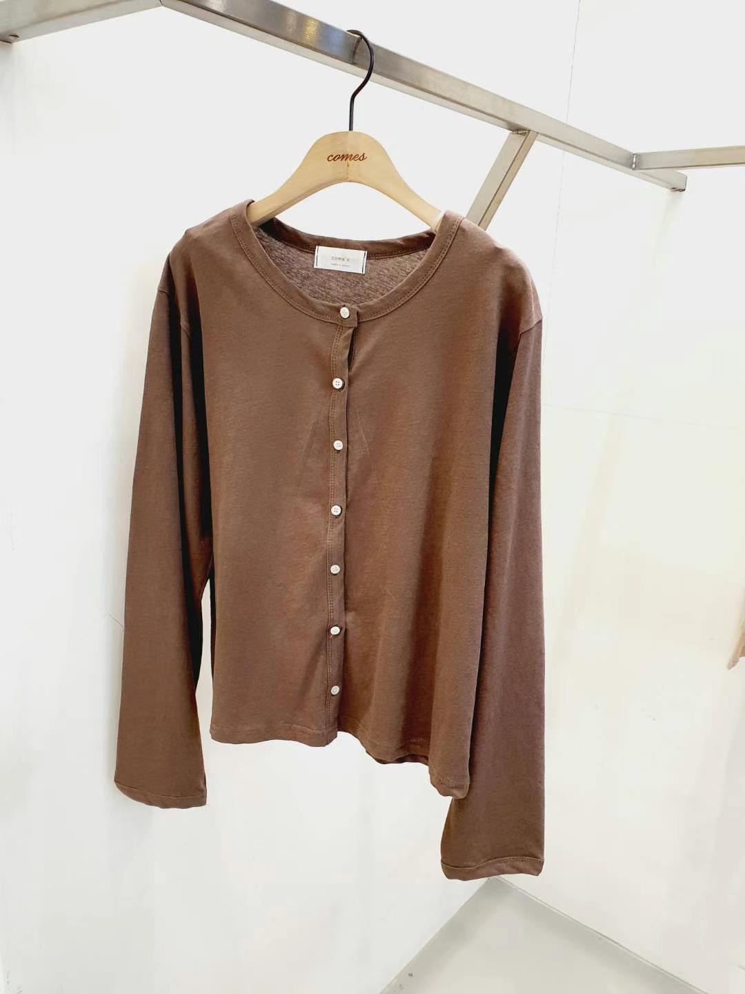 COMES-컴즈-OT韓國㊣直郵東大門代購女裝新品休閑針織衫開衫COMES-ot針織衫圖色3