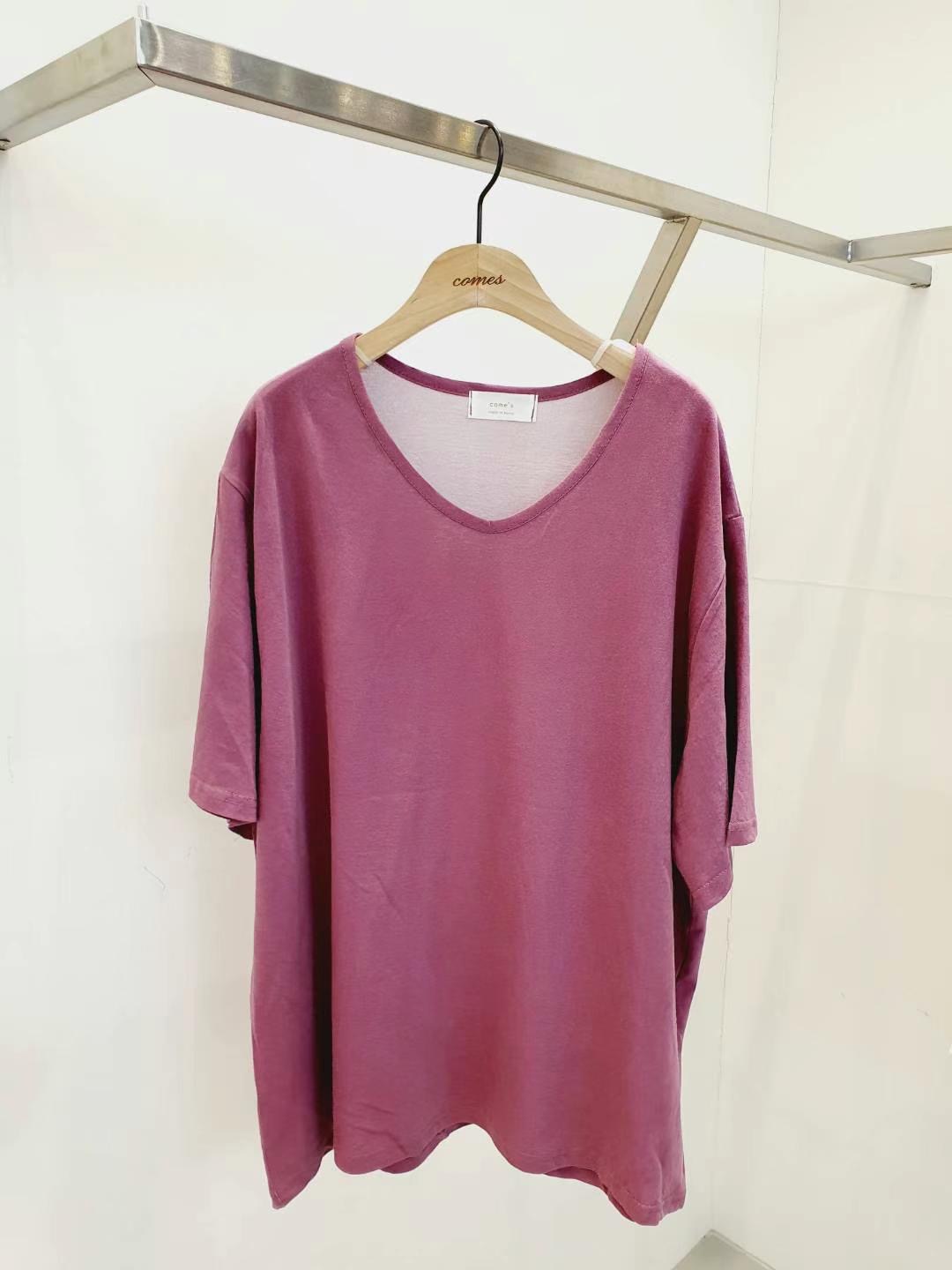 COMES-컴즈-OT韓國㊣直郵東大門代購女裝新品人氣25春夏T恤COMES-otT恤圖色2