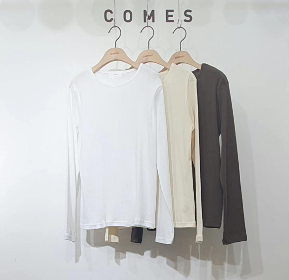COMES-컴즈-OT韓國直郵㊣東大門實拍女裝新款推薦長袖T恤COMES-ot長袖T恤