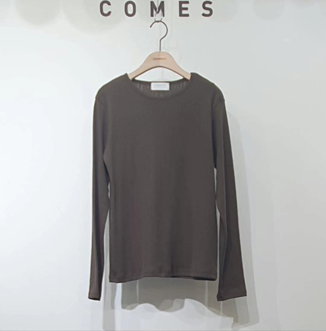 COMES-컴즈-OT韓國直郵㊣東大門實拍女裝新款推薦長袖T恤COMES-ot長袖T恤圖色3