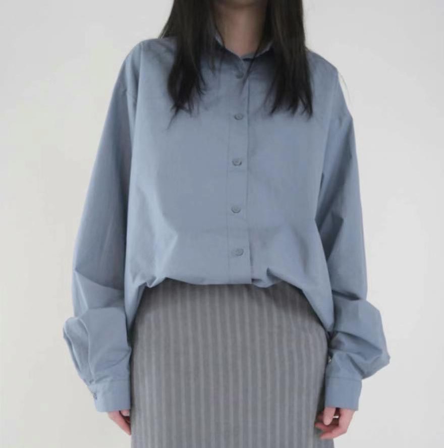 9nine韓國㊣直郵東大門代購女裝新款25春夏熱賣時尚襯衫蕾絲衫9nine襯衫/蕾絲衫圖色2