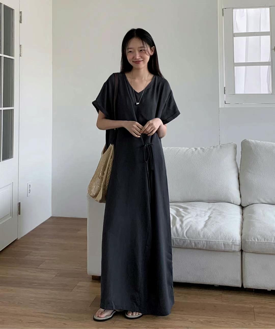 9nine韓國直郵㊣女裝新品人氣熱賣25春夏休閑推薦時尚連衣裙9nine連衣裙