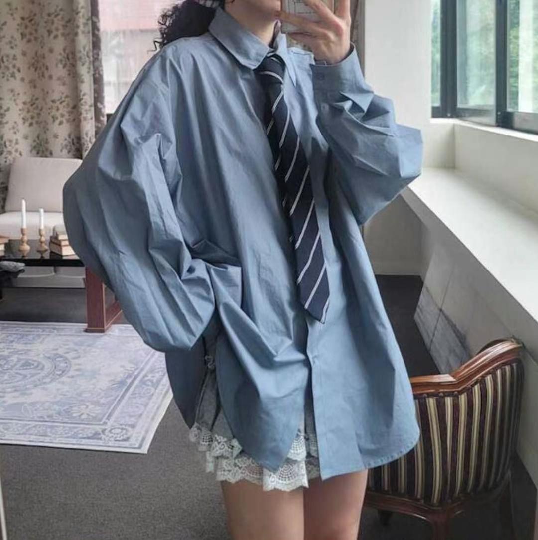 9nine直郵韓國代購㊣女裝新款人氣熱賣推薦時尚25春夏襯衫蕾絲衫9nine襯衫/蕾絲衫