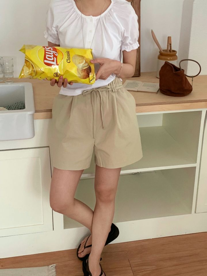 DOIT韓國直郵㊣女裝新品推薦時尚25春夏人氣熱賣休閑褲含腰繩DOIT休閑褲