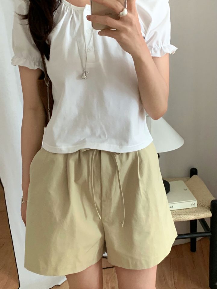 DOIT韓國直郵㊣女裝新品推薦時尚25春夏人氣熱賣休閑褲含腰繩DOIT休閑褲