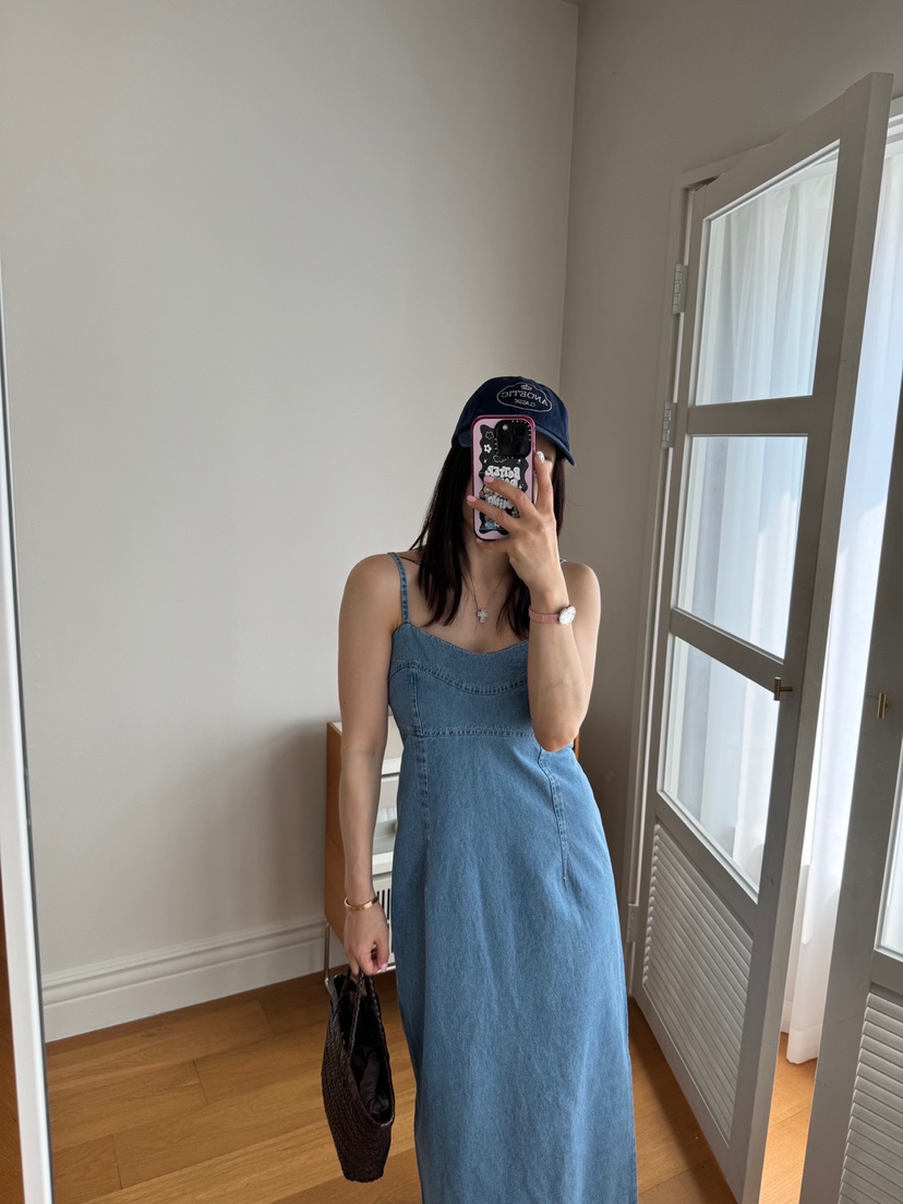 RIAH韓國直郵㊣女裝新款推薦人氣時尚熱賣休閑25春夏連衣裙緊身RIAH連衣裙