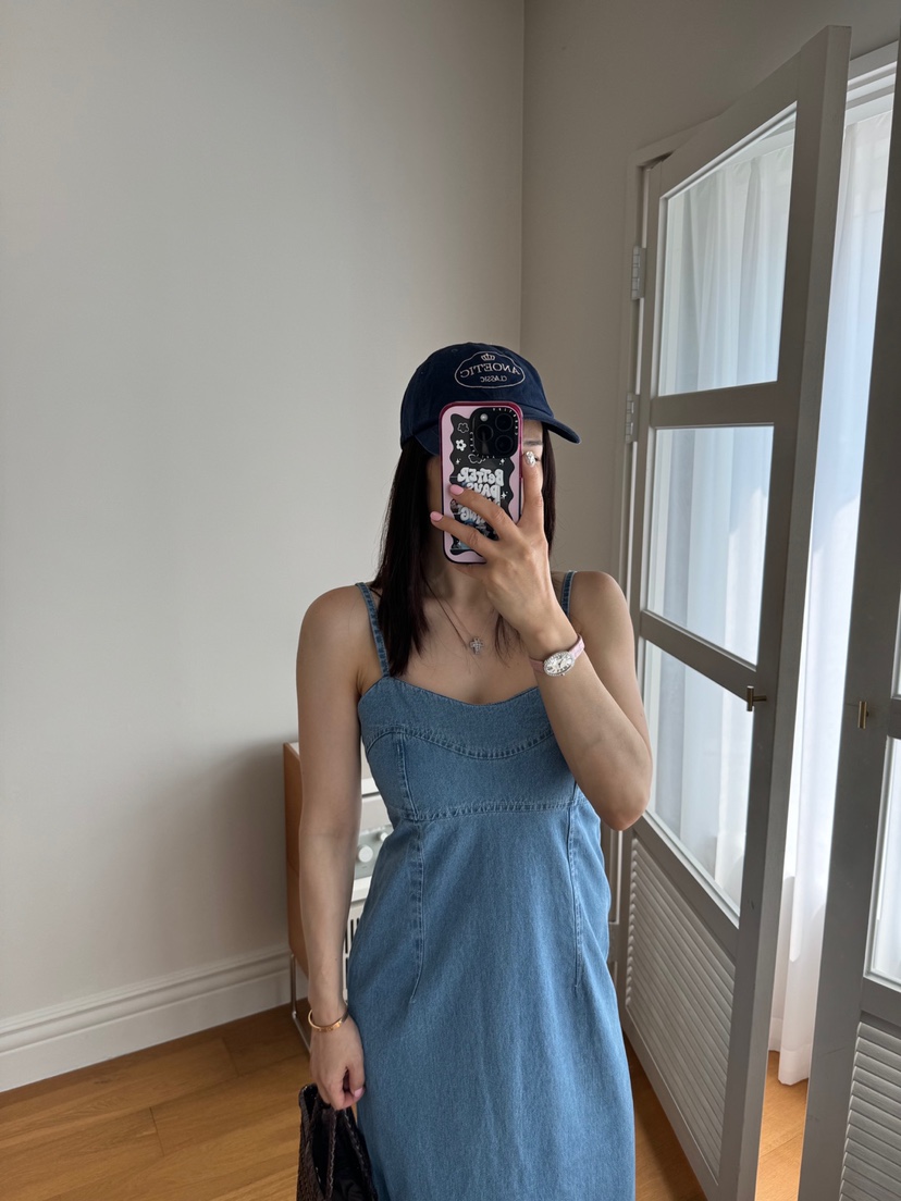 RIAH韓國直郵㊣女裝新款推薦人氣時尚熱賣休閑25春夏連衣裙緊身RIAH連衣裙