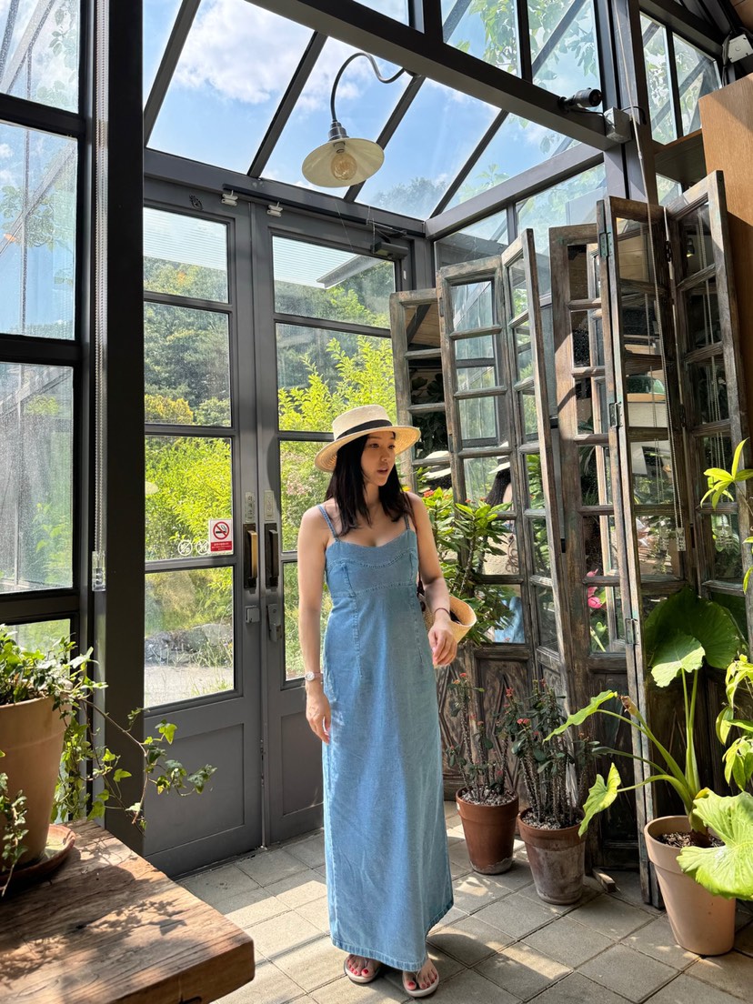 RIAH韓國直郵㊣女裝新款推薦人氣時尚熱賣休閑25春夏連衣裙緊身RIAH連衣裙