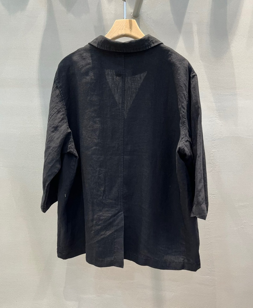 1 2ILLY-S韓國㊣直郵東大門代購女裝新品推薦襯衫蕾絲衫亞麻布口袋1 2ILLY/THE SIL襯衫/蕾絲衫