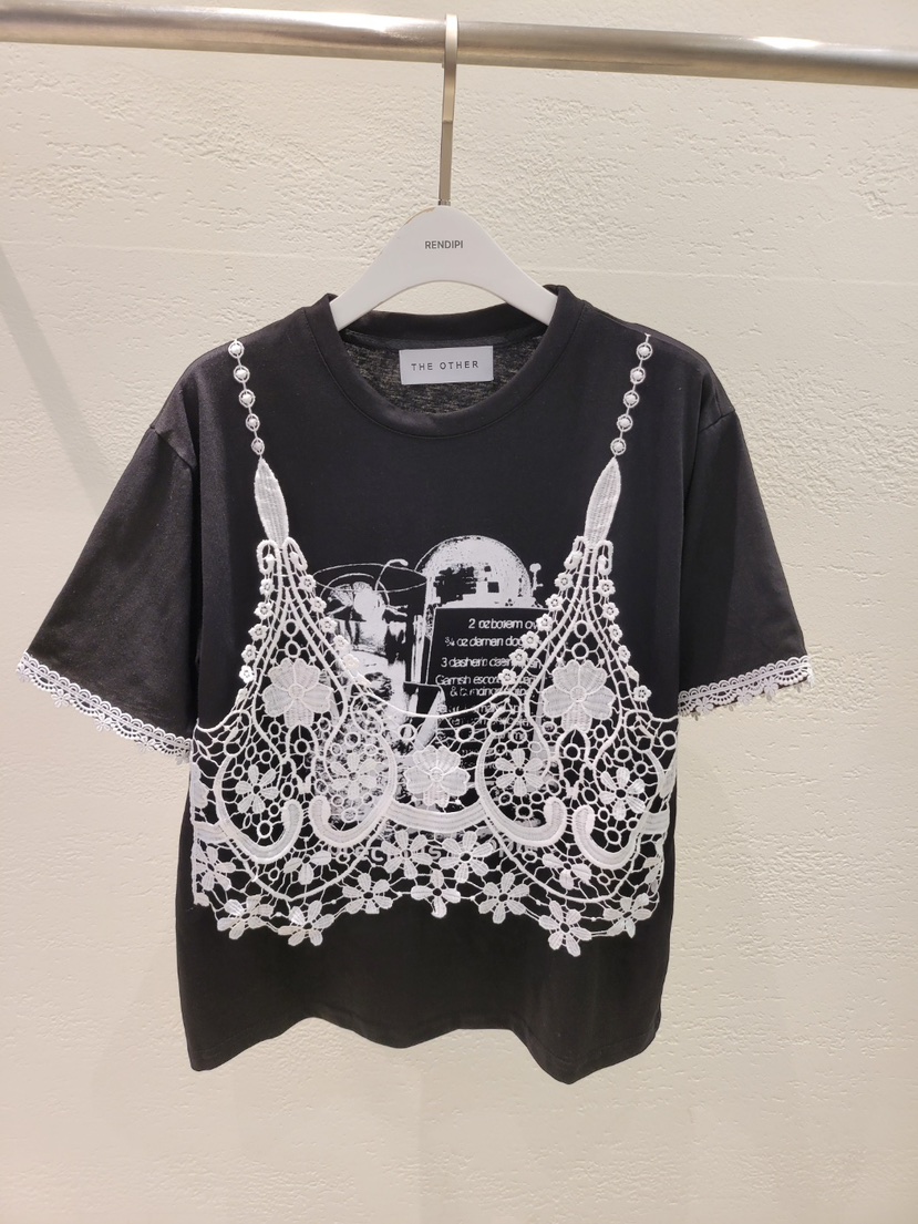 THE OTHER直郵韓國代購㊣女裝新品25春夏熱賣人氣推薦時尚T恤THE OTHERT恤圖色2