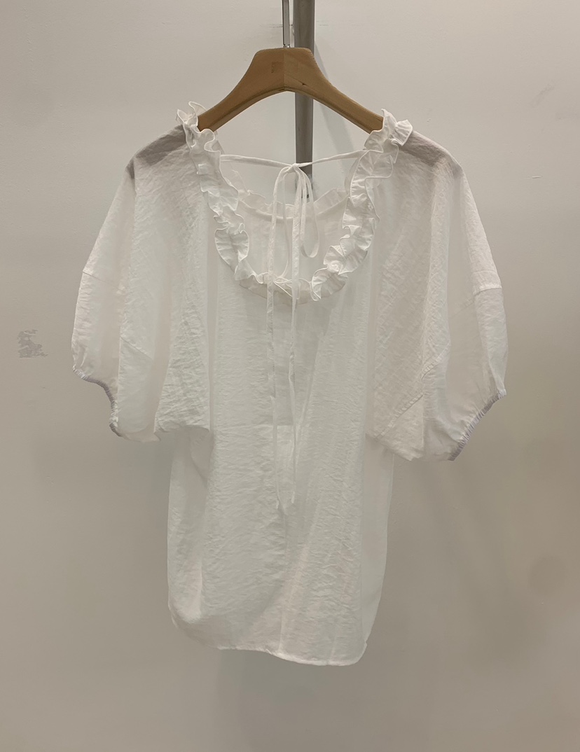 1 2ILLY-S韓國直郵㊣東大門實拍女裝新款25春夏襯衫蕾絲衫1 2ILLY/THE SIL襯衫/蕾絲衫