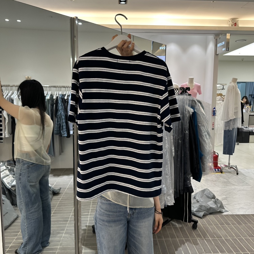 VIVE韓國直郵㊣女裝新品推薦人氣時尚25春夏熱賣休閑T恤VIVET恤