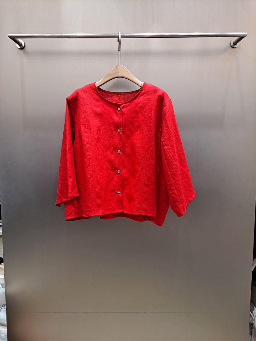 1 2ILLY-S韓國㊣直郵東大門代購女裝新款休閑襯衫蕾絲衫亞麻1 2ILLY/THE SIL襯衫/蕾絲衫