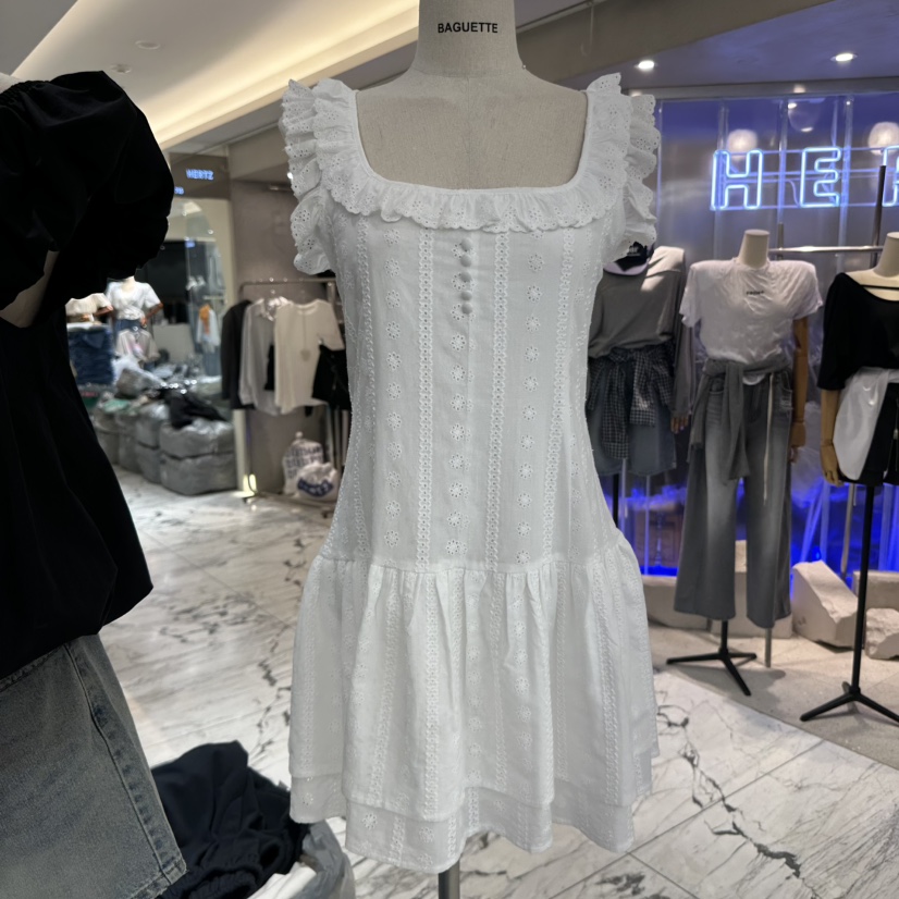 BAGUETTE韓國㊣直郵東大門代購女裝新品熱賣推薦25春夏連衣裙BAGUETTE連衣裙