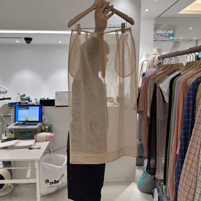 DAILYJUD韓國直郵㊣東大門實拍女裝新品時尚人氣25春夏長裙DAILY JUD長裙