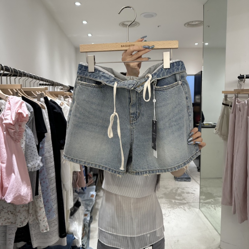 BAGUETTE直郵韓國代購㊣女裝新款推薦人氣時尚熱賣休閑短褲BAGUETTE短褲