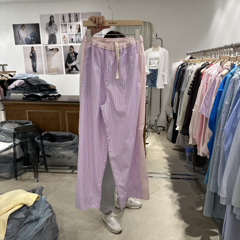 ACKER直郵韓國代購㊣女裝新品人氣推薦時尚25春夏休閑休閑褲ACKER休閑褲圖色2