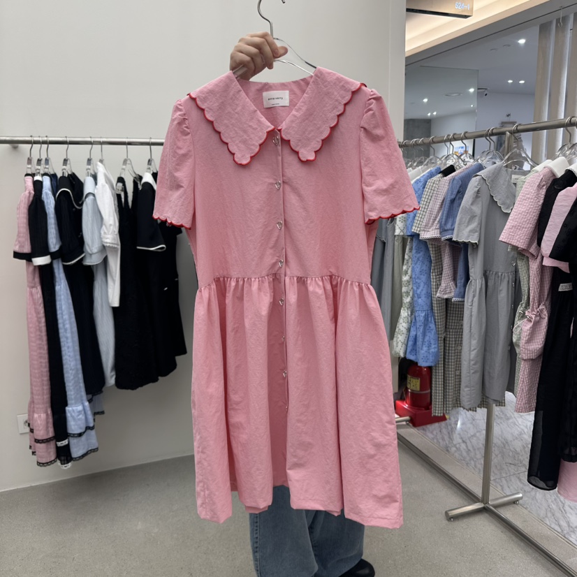 ANNA VERRY-P韓國直郵㊣東大門實拍女裝新品熱賣人氣連衣裙ANNA VERRY/BELIEVE連衣裙圖色2