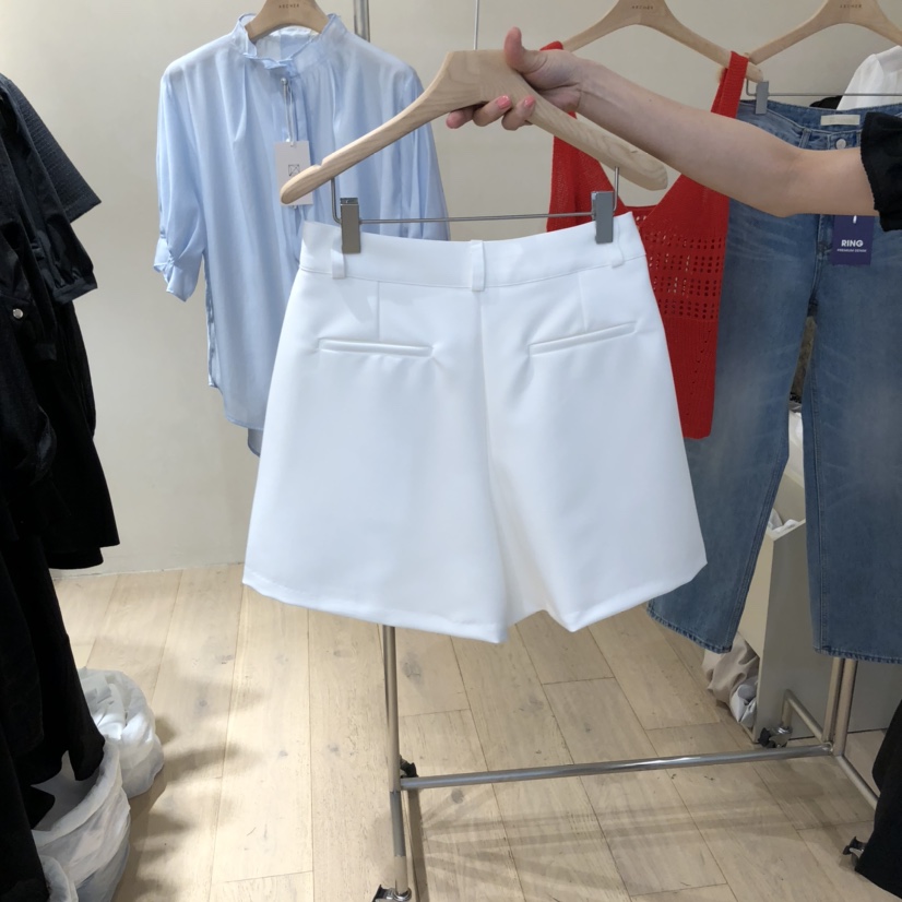 ARCHER韓國㊣直郵東大門代購女裝新品休閑推薦短褲不含腰帶ARCHER短褲