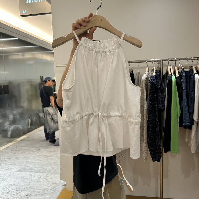 DE VENTI韓國直郵㊣東大門實拍女裝新款熱賣25春夏吊帶背心DE VENTI吊帶/背心圖色1