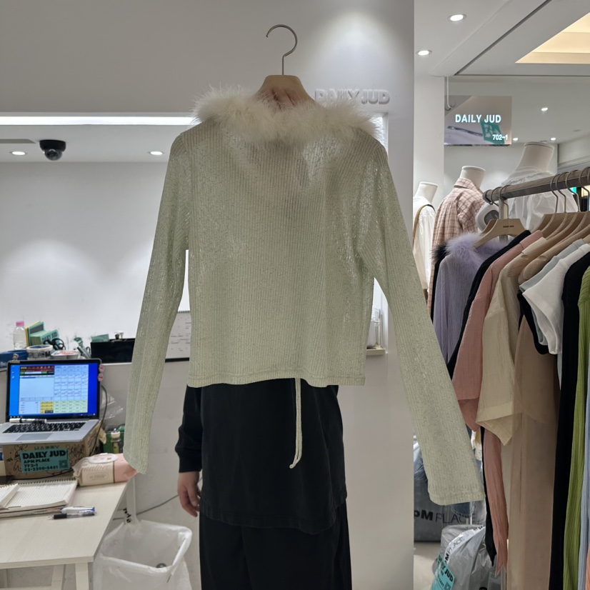 DAILYJUD直郵韓國代購㊣女裝新品熱賣推薦人氣時尚25春夏針織衫DAILY JUD針織衫