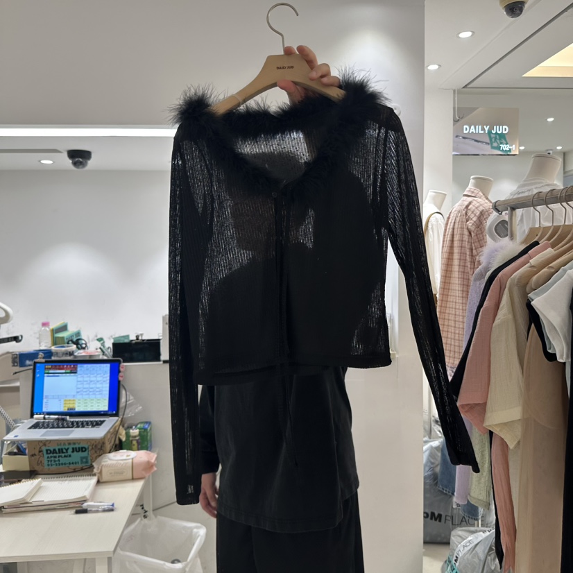 DAILYJUD直郵韓國代購㊣女裝新品熱賣推薦人氣時尚25春夏針織衫DAILY JUD針織衫圖色3