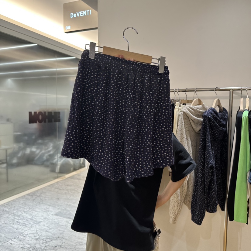 DE VENTI韓國㊣直郵東大門代購女裝新品熱賣時尚推薦25春夏短褲DE VENTI短褲
