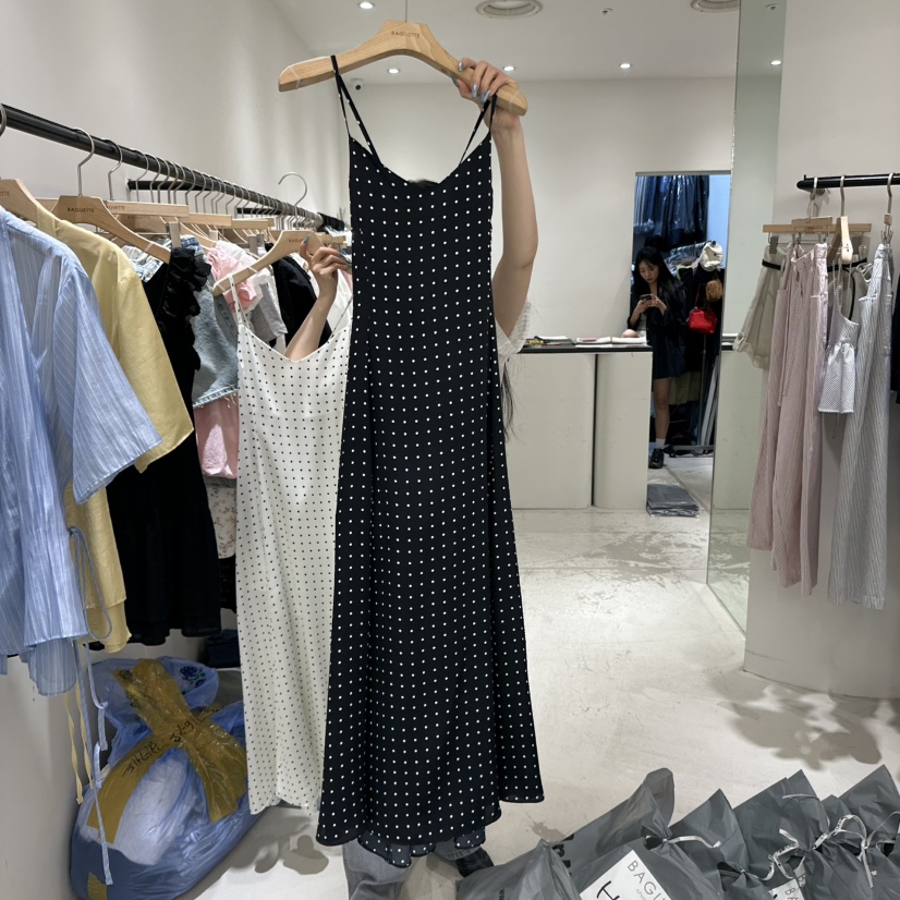 BAGUETTE韓國直郵㊣東大門實拍女裝新款熱賣25春夏人氣連衣裙BAGUETTE連衣裙圖色2