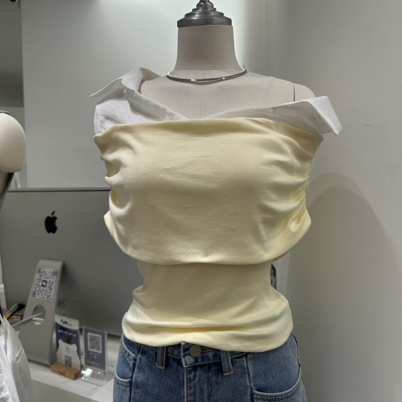 RENDER韓國㊣直郵東大門代購女裝新款熱賣時尚休閑吊帶背心RENDER吊帶/背心圖色2