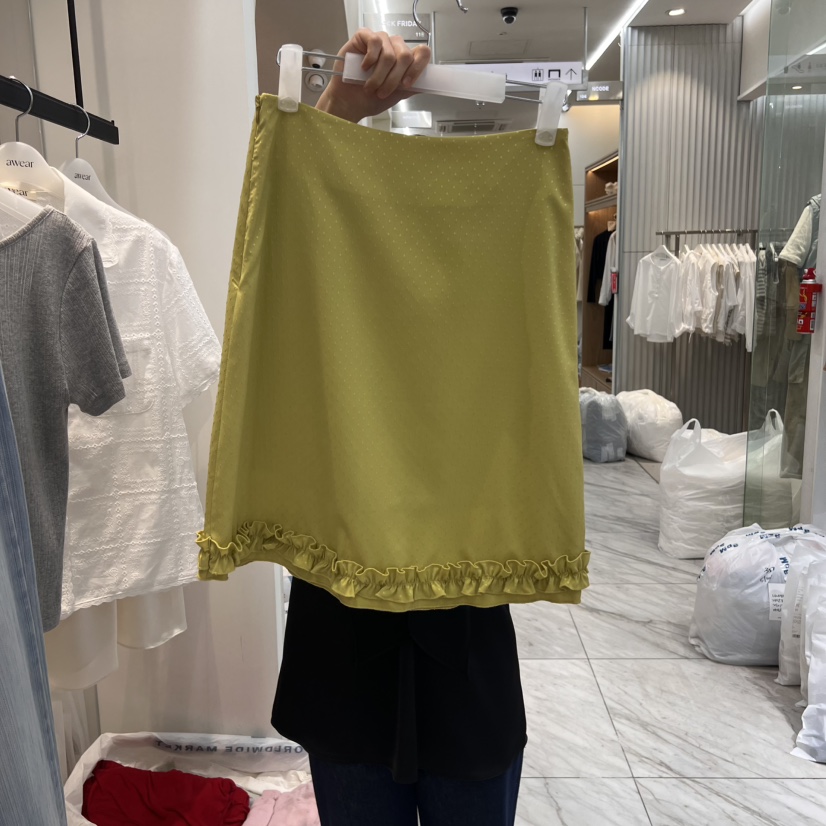 RUMIRU/AWEAR直郵韓國代購㊣女裝新品25春夏休閑推薦時尚短裙awear/RUMIRU短裙