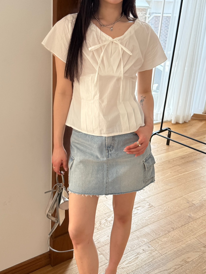 SPECIAL韓國直郵㊣女裝新品熱賣25春夏休閑推薦人氣襯衫蕾絲衫SPECIAL襯衫/蕾絲衫