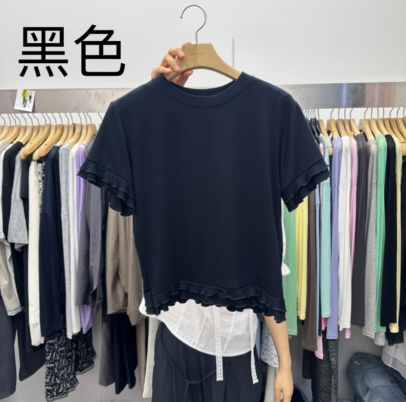 SPECIAL韓國直郵㊣女裝新品推薦時尚休閑人氣25春夏熱賣T恤SPECIALT恤圖色5