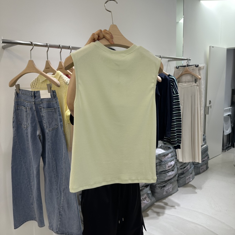 RENDER直郵韓國代購㊣女裝新品25春夏休閑人氣熱賣吊帶背心RENDER吊帶/背心
