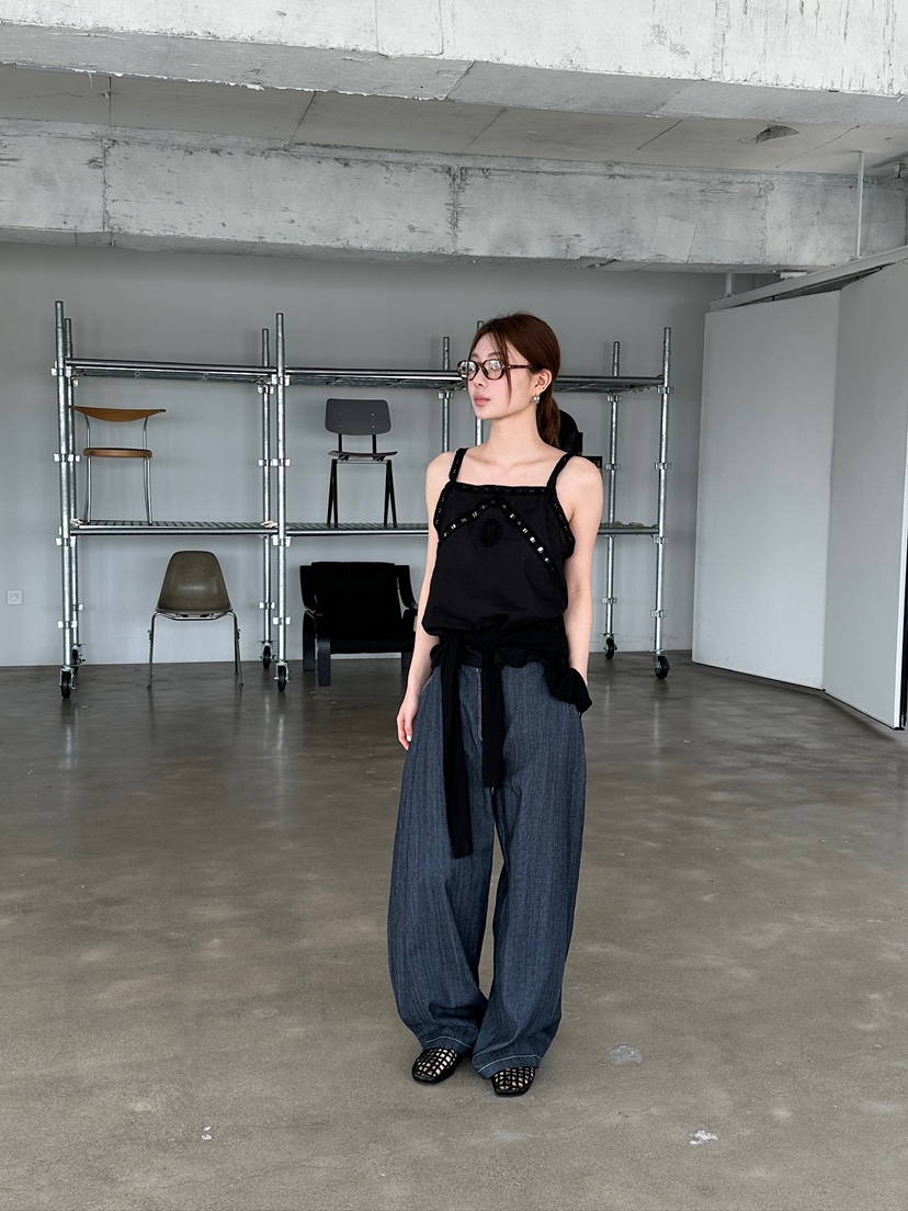 UNBOUND韓國直郵㊣東大門實拍女裝新品熱賣推薦時尚25春夏休閑褲UNBOUND休閑褲