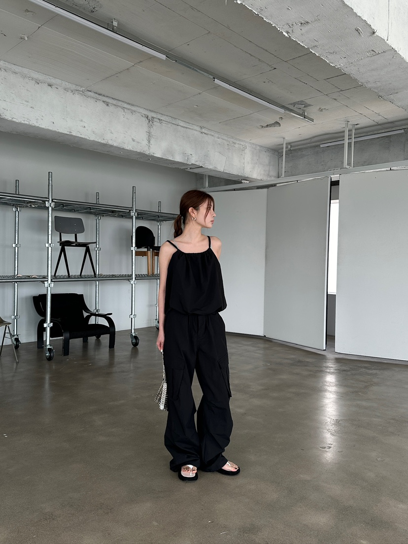 UNBOUND直郵韓國代購㊣女裝新品時尚熱賣休閑推薦25春夏吊帶背心UNBOUND吊帶/背心
