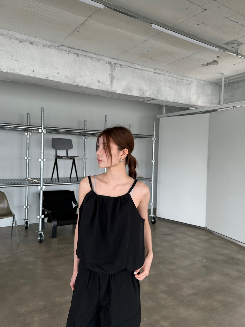 UNBOUND直郵韓國代購㊣女裝新品時尚熱賣休閑推薦25春夏吊帶背心UNBOUND吊帶/背心