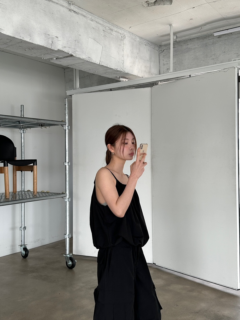 UNBOUND直郵韓國代購㊣女裝新品時尚熱賣休閑推薦25春夏吊帶背心UNBOUND吊帶/背心