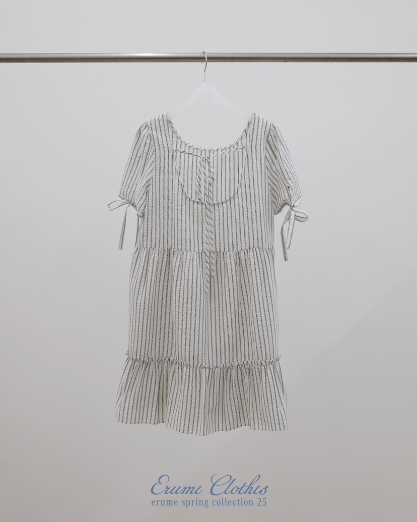 ERUME直郵韓國代購㊣女裝新品人氣25春夏休閑熱賣時尚連衣裙ERUME連衣裙