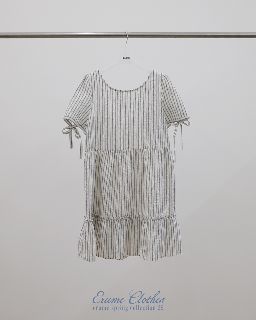 ERUME直郵韓國代購㊣女裝新品人氣25春夏休閑熱賣時尚連衣裙ERUME連衣裙圖色1