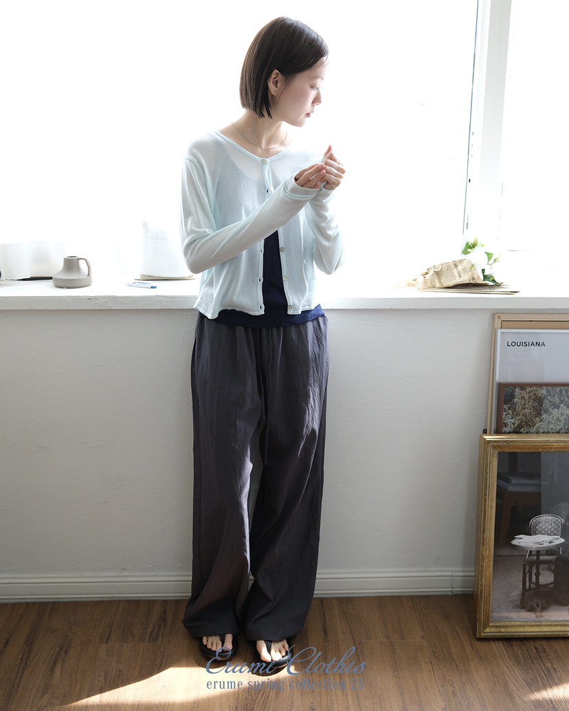 ERUME韓國直郵㊣女裝新款熱賣時尚推薦人氣休閑25春夏針織衫ERUME針織衫