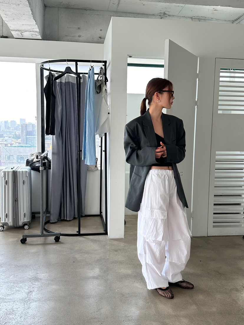 UNBOUND直郵韓國代購㊣女裝新品時尚熱賣推薦25春夏人氣休閑褲UNBOUND休閑褲
