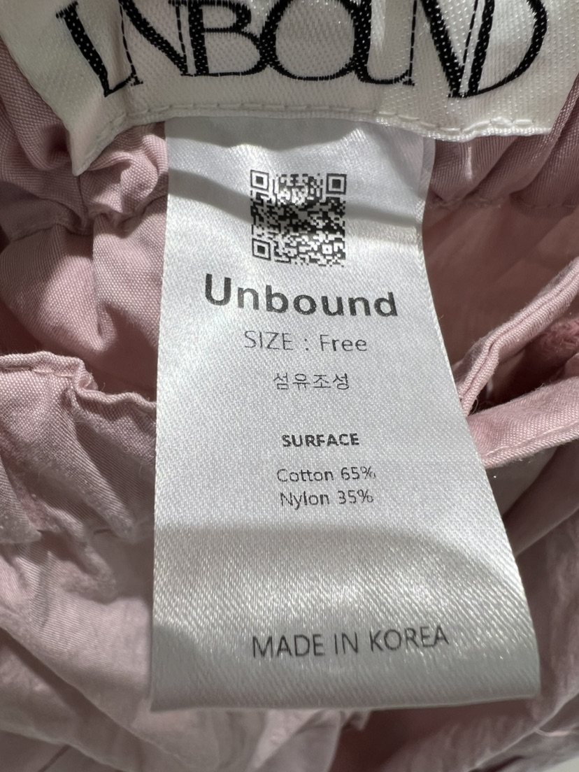 UNBOUND直郵韓國代購㊣女裝新品時尚熱賣推薦25春夏人氣休閑褲UNBOUND休閑褲