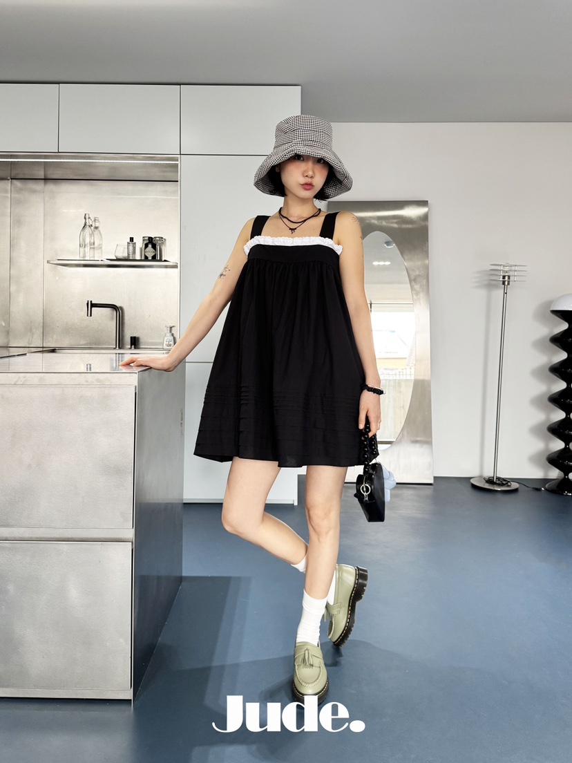 HEYJUDE韓國㊣直郵東大門代購女裝新品時尚人氣休閑推薦連衣裙HEYJUDE連衣裙圖色2