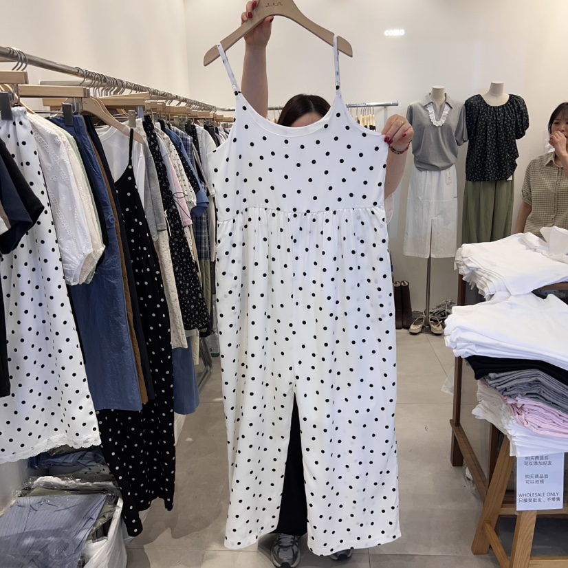 TAN&COMO韓國直郵㊣女裝新款推薦休閑25春夏人氣連體褲tan-COMO連體褲