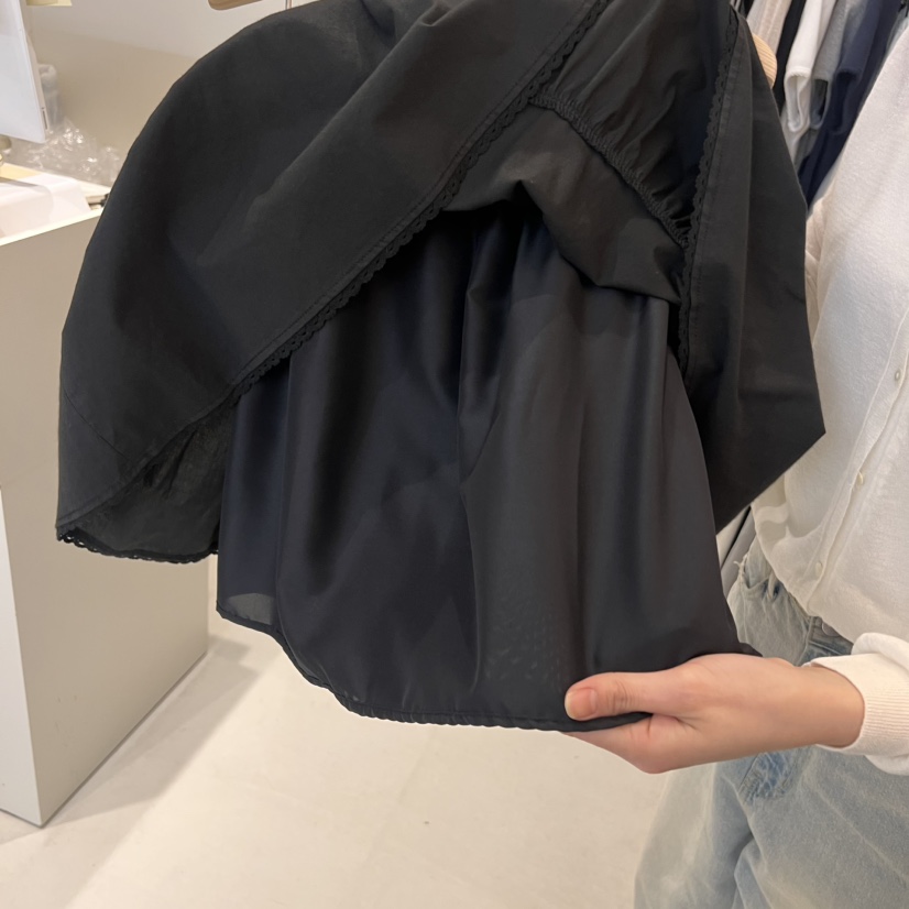 OUTRENE韓國直郵㊣東大門實拍女裝新品25春夏推薦人氣熱賣短裙OUTRENE短裙
